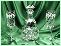 Crystal Stemware - Spring Blossoms Crystal Suite