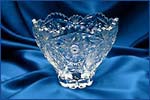 Sweet Scalloped Crystal Bowl